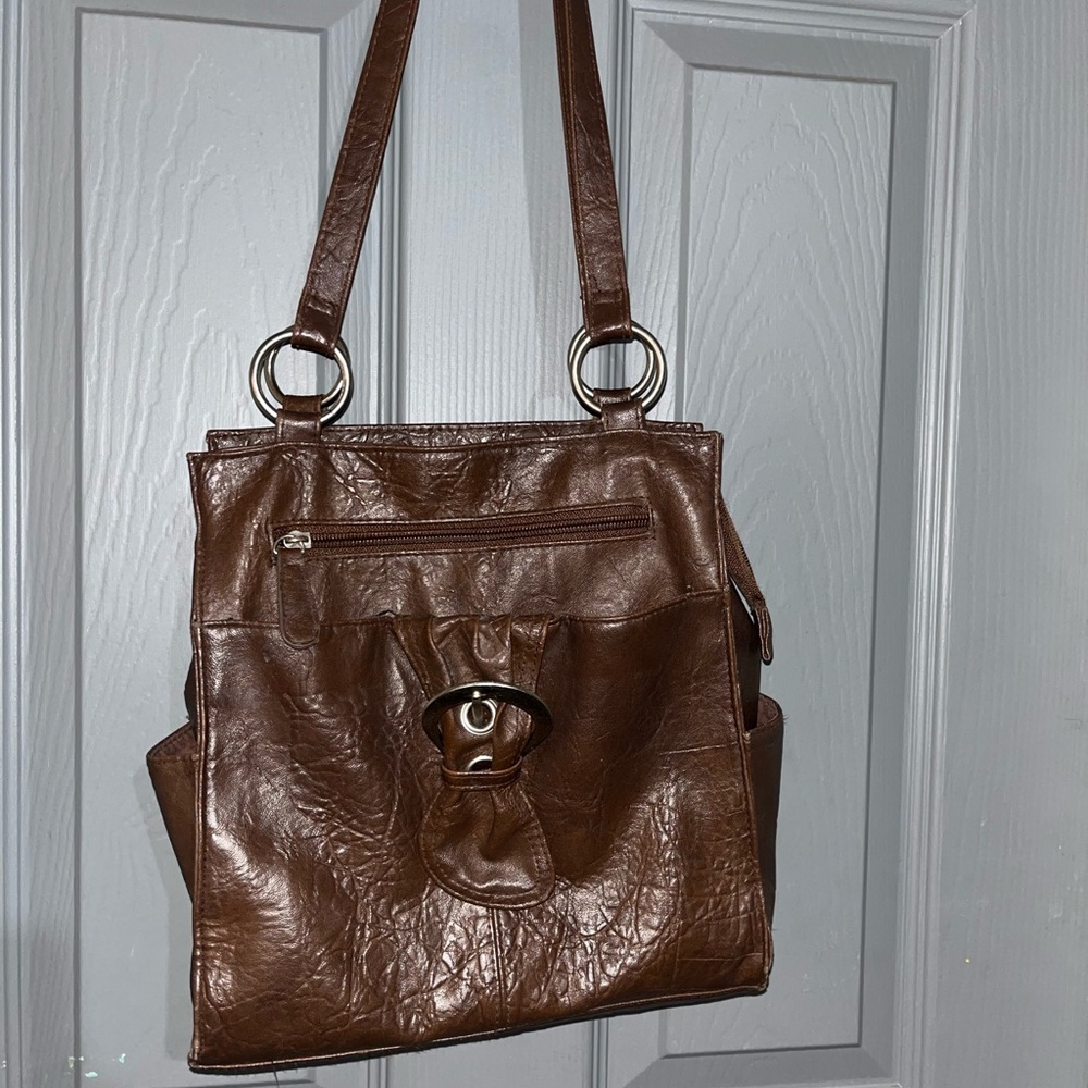 Versona Rich Brown Shoulder Bag